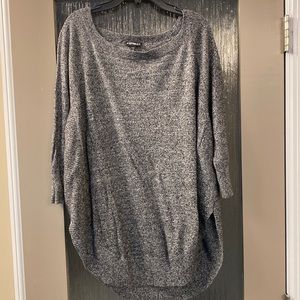 Express oversized tunic perfect w leggings and boots…